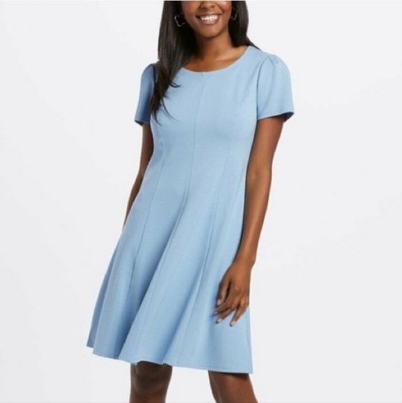 Draper James Dresses & Skirts - Draper James Light Blue Pointe Dress Plus Size XXL 2x